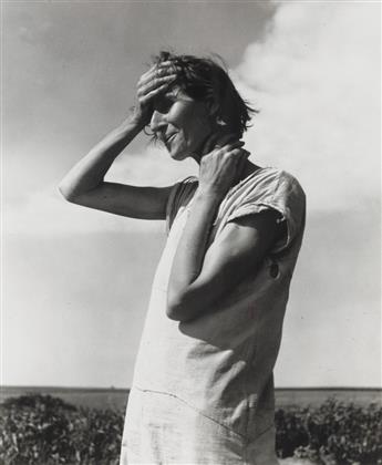 (DOROTHEA LANGE) (1895-1965) Group of 8 iconic photographs, comprising White Angel Breadline, Woman of the High Plains, Migrant Mother,